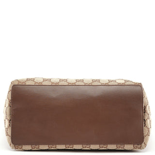 Gucci Beige Brown GG Tote Bag