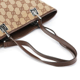 Gucci Beige Brown GG Tote Bag