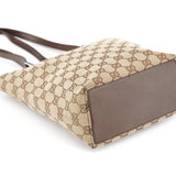 Gucci Beige Brown GG Tote Bag