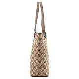 Gucci Beige Brown GG Tote Bag