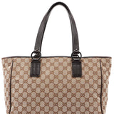 Gucci Beige Brown GG Tote Bag