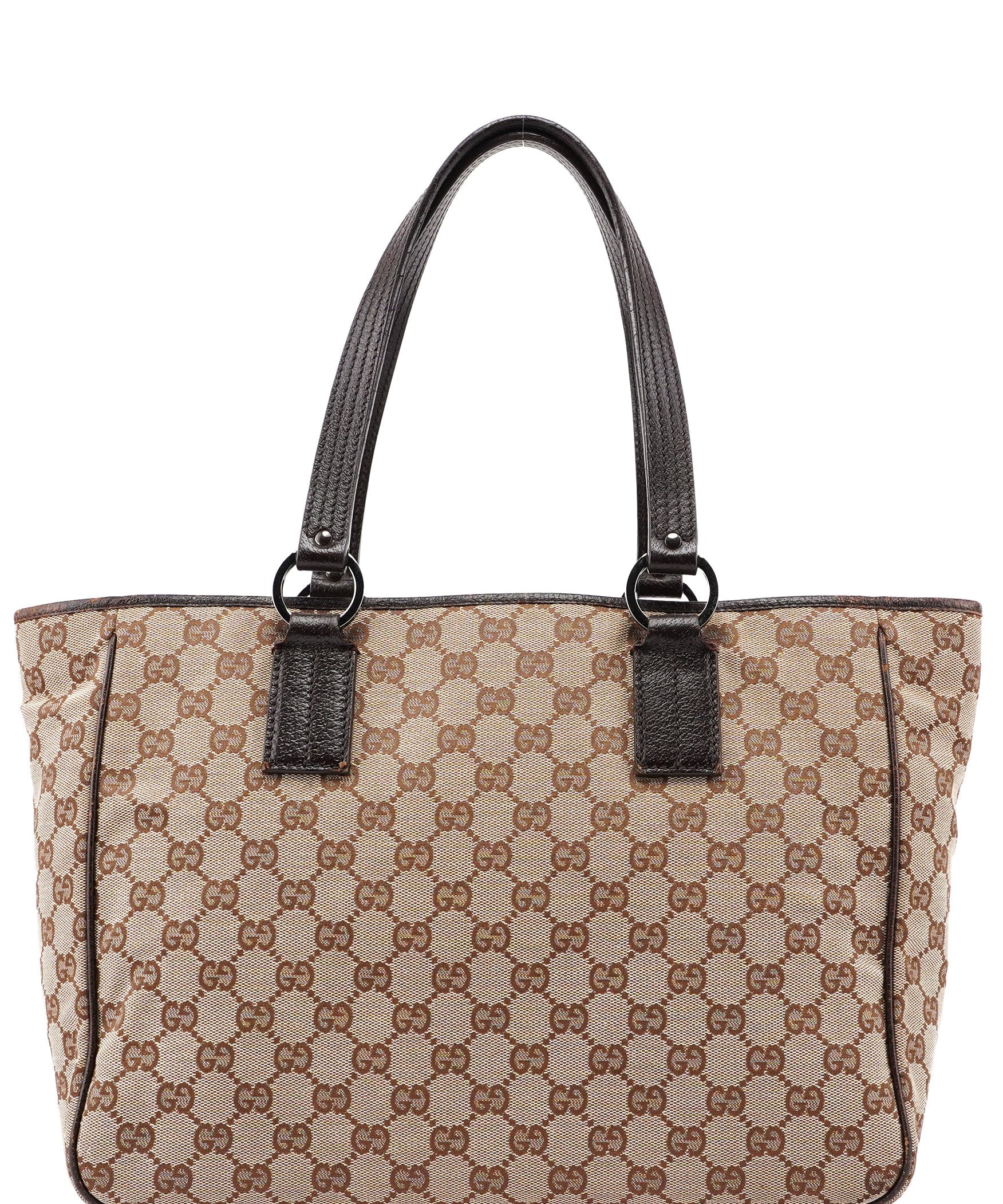 Gucci Beige Brown GG Tote Bag