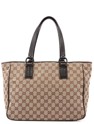 Gucci Beige Brown GG Tote Bag