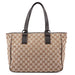 Gucci Beige Brown GG Tote Bag