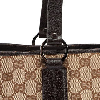 Gucci Beige Brown GG Tote Bag