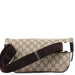 Gucci Beige Brown GG Waist Bag