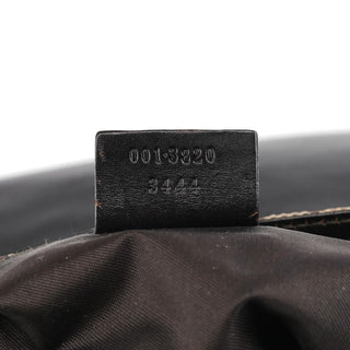 Gucci Beige Brown GG Wood Chain Shoulder Bag