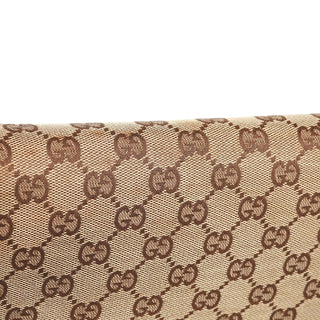Gucci Beige Brown GG Wood Chain Shoulder Bag