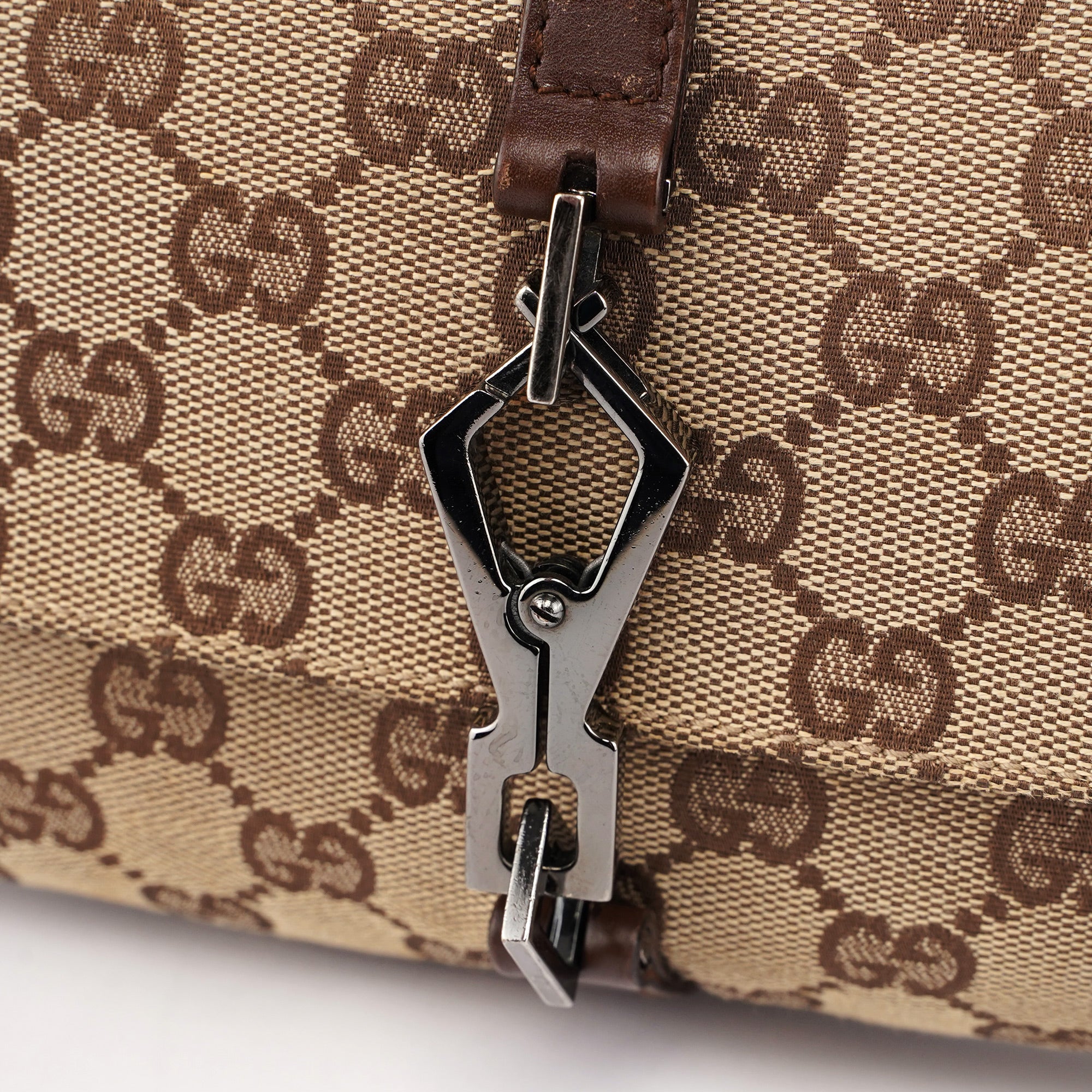 Gucci Beige Brown Jackie Shoulder Bag