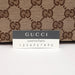 gucci Beige Burgundy GG Tote Bag