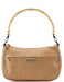 Gucci Beige Calfskin Bamboo Shoulder Bag