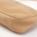 Gucci Beige Calfskin Bamboo Shoulder Bag