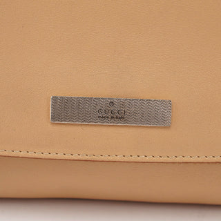 Gucci Beige Calfskin Chain Shoulder Bag