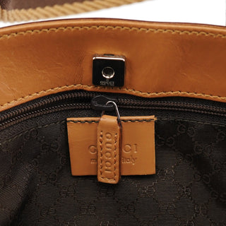 Gucci Beige Calfskin Tote Bag