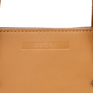Gucci Beige Calfskin Tote Bag
