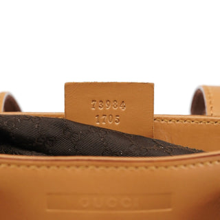 Gucci Beige Calfskin Tote Bag