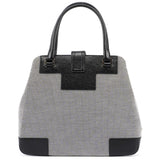 Gucci Beige Canvas Gold Square G Tote
