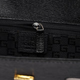Gucci Beige Canvas Gold Square G Tote