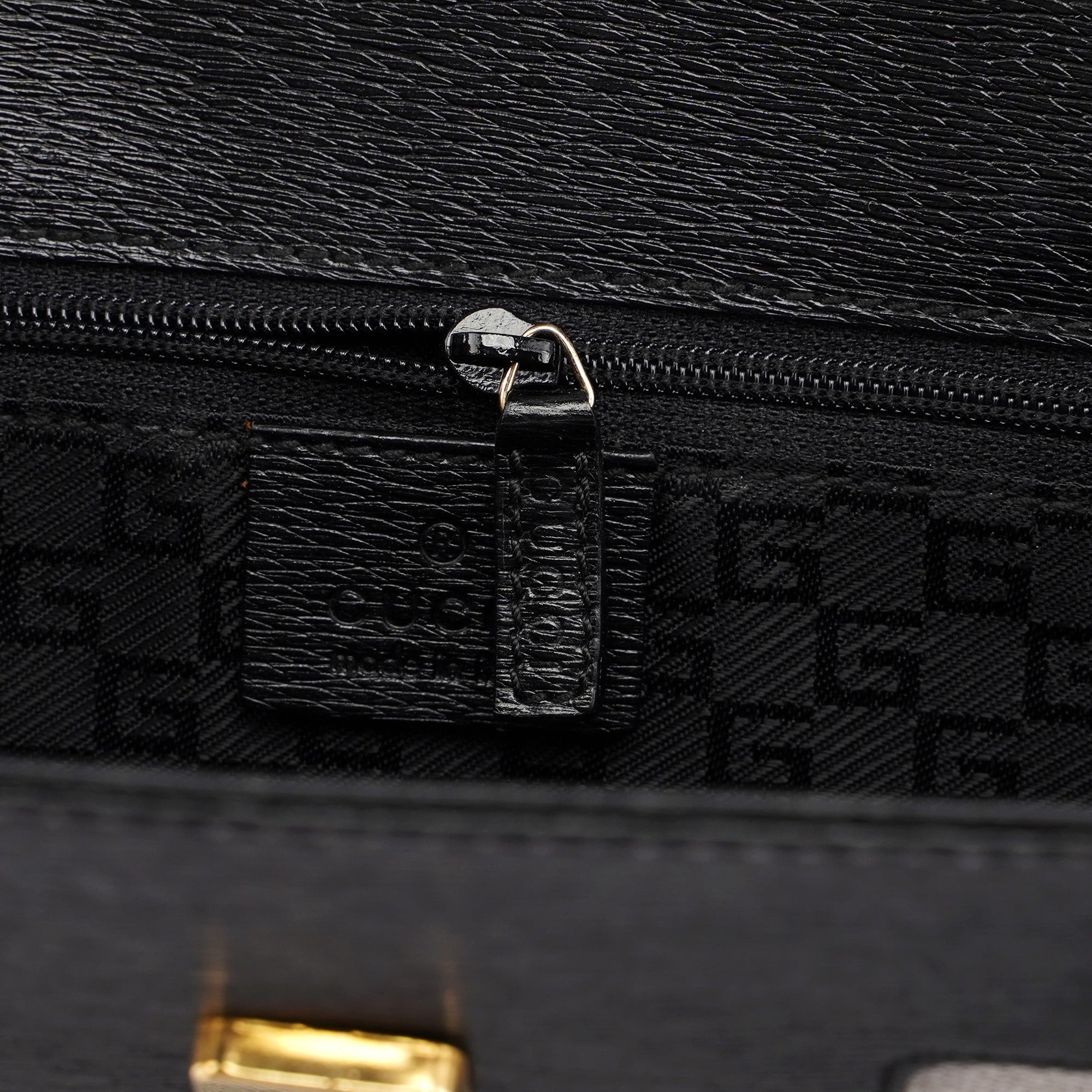 Gucci Beige Canvas Gold Square G Tote