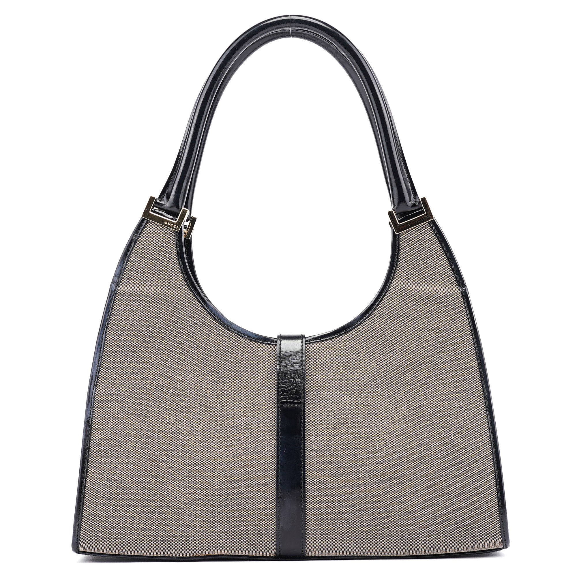 Gucci Sac porté épaule Jackie en toile beige
