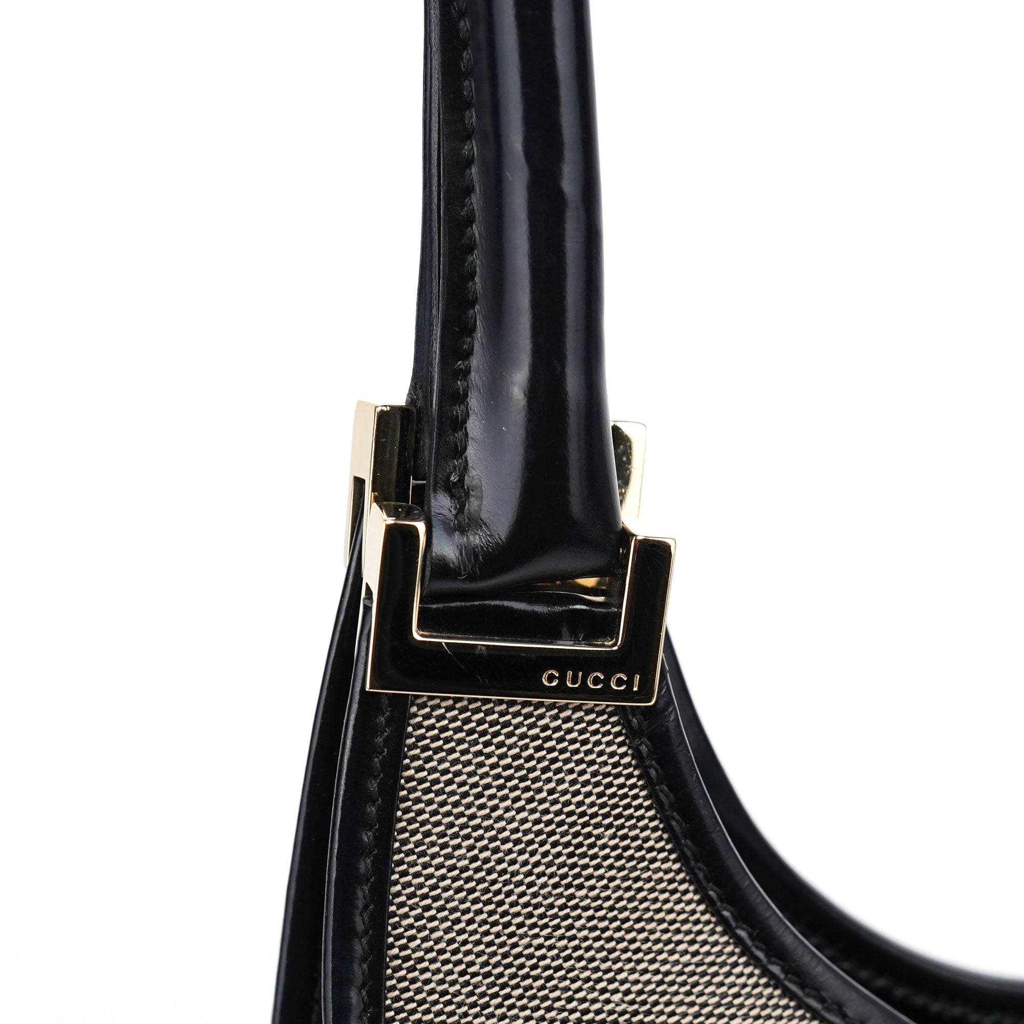 Gucci Sac porté épaule Jackie en toile beige