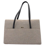 Gucci Beige Canvas Keylock Shoulder Bag