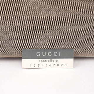 Gucci Beige Canvas Keylock Shoulder Bag