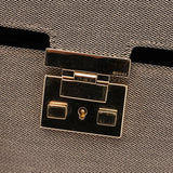 Gucci Sac porté épaule Keylock en toile beige