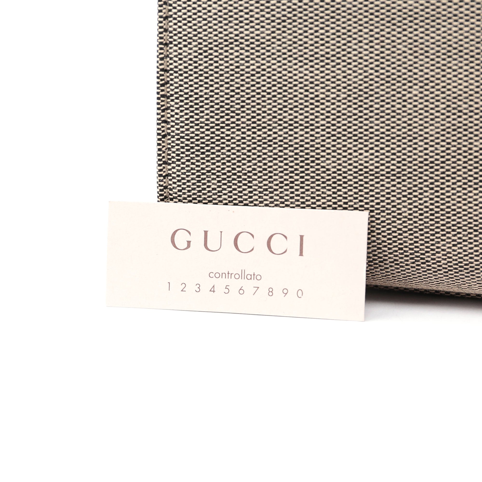 Gucci Beige Canvas Keylock Tote