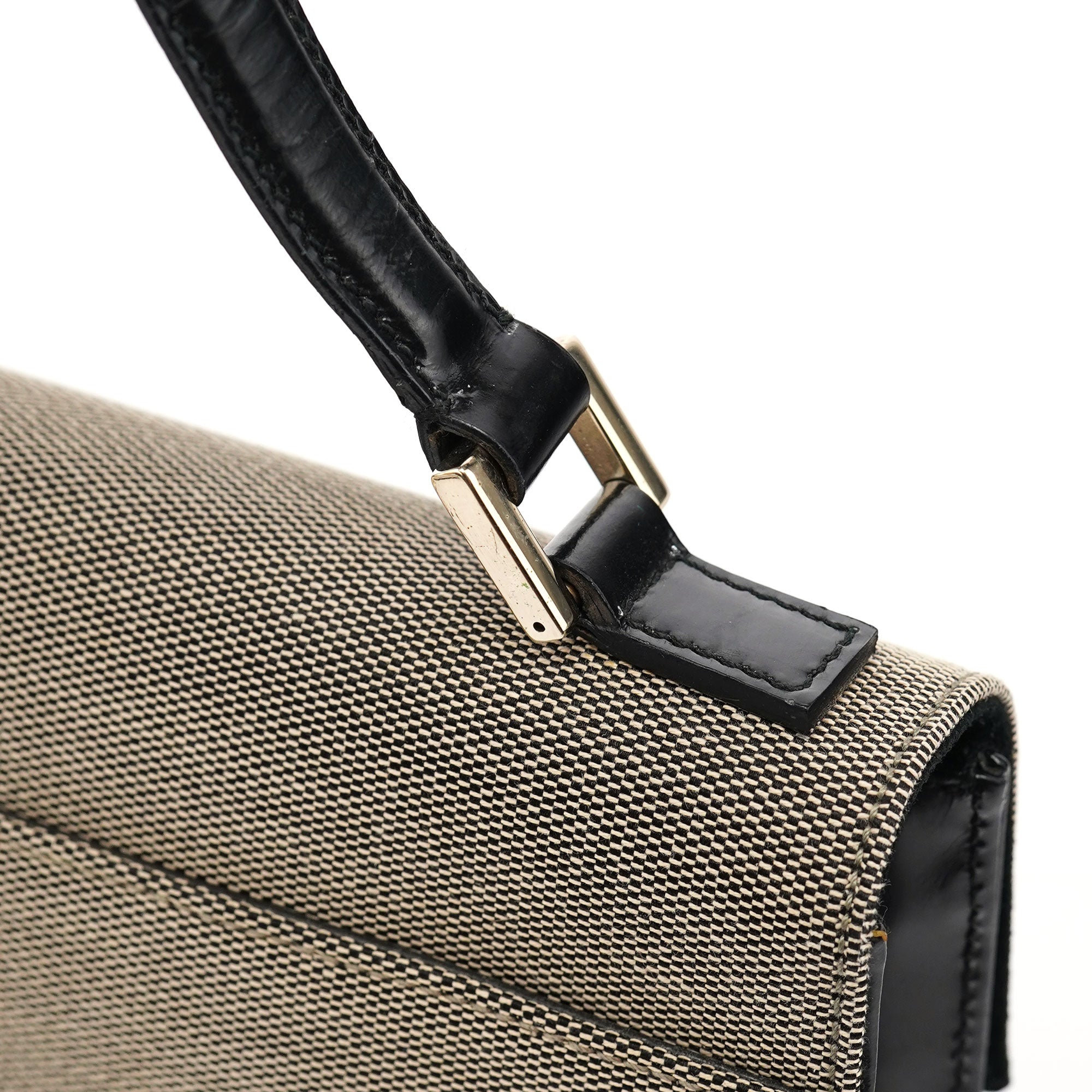 Gucci Lady Lock Schultertasche aus beigem Canvas