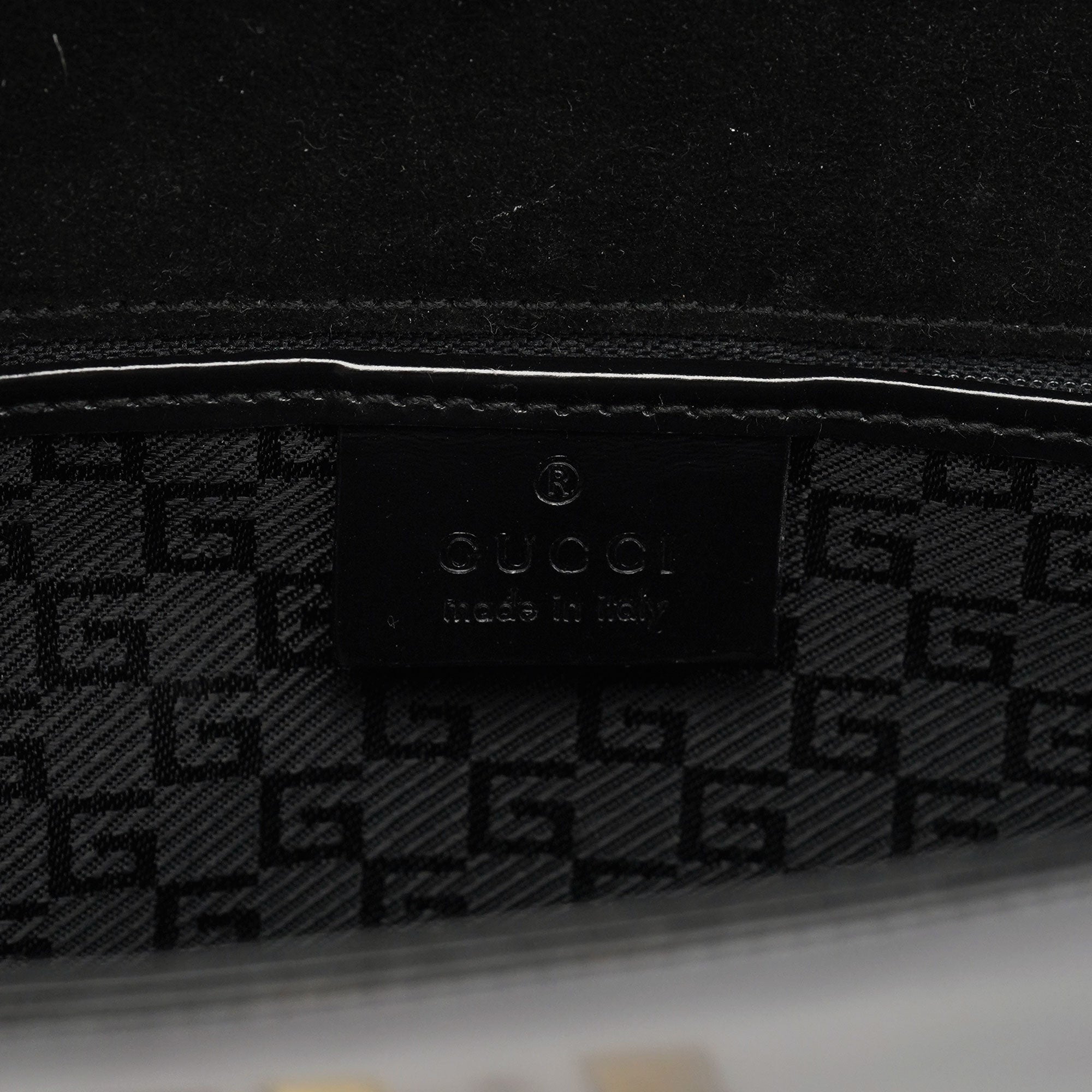 Gucci Lady Lock Schultertasche aus beigem Canvas