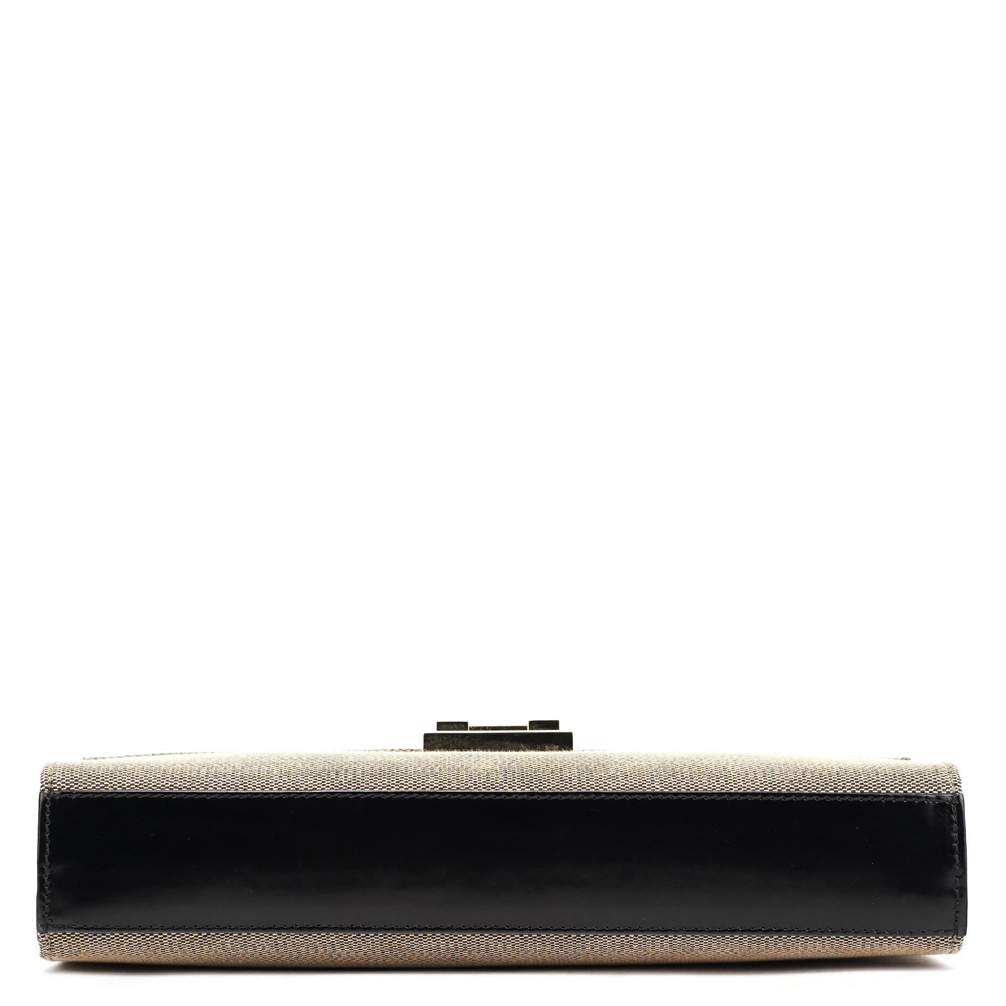 Gucci Sac porté épaule Lady Lock en toile beige