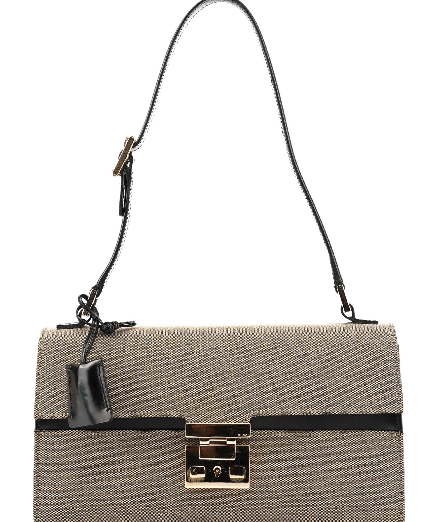Gucci Lady Lock schoudertas van beige canvas