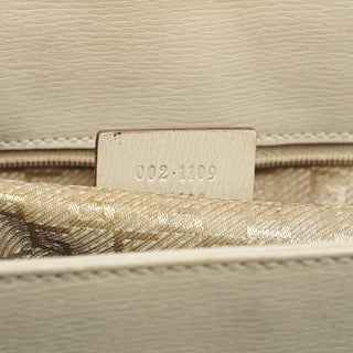 Gucci Beige Canvas Square G Tote Bag