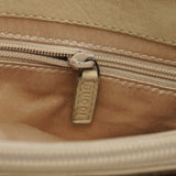 Gucci Beige Fur Horsebit Tote Bag