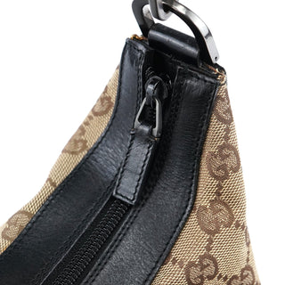 Gucci Beige GG Bamboo Shoulder Bag