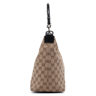 Gucci Beige GG Bamboo Shoulder Bag