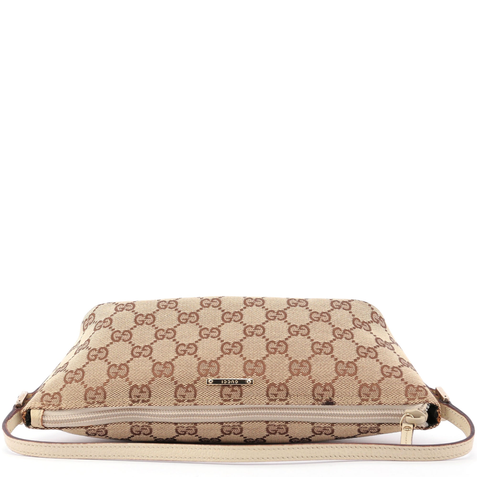 Gucci GG Boat Pochette en toile GG beige
