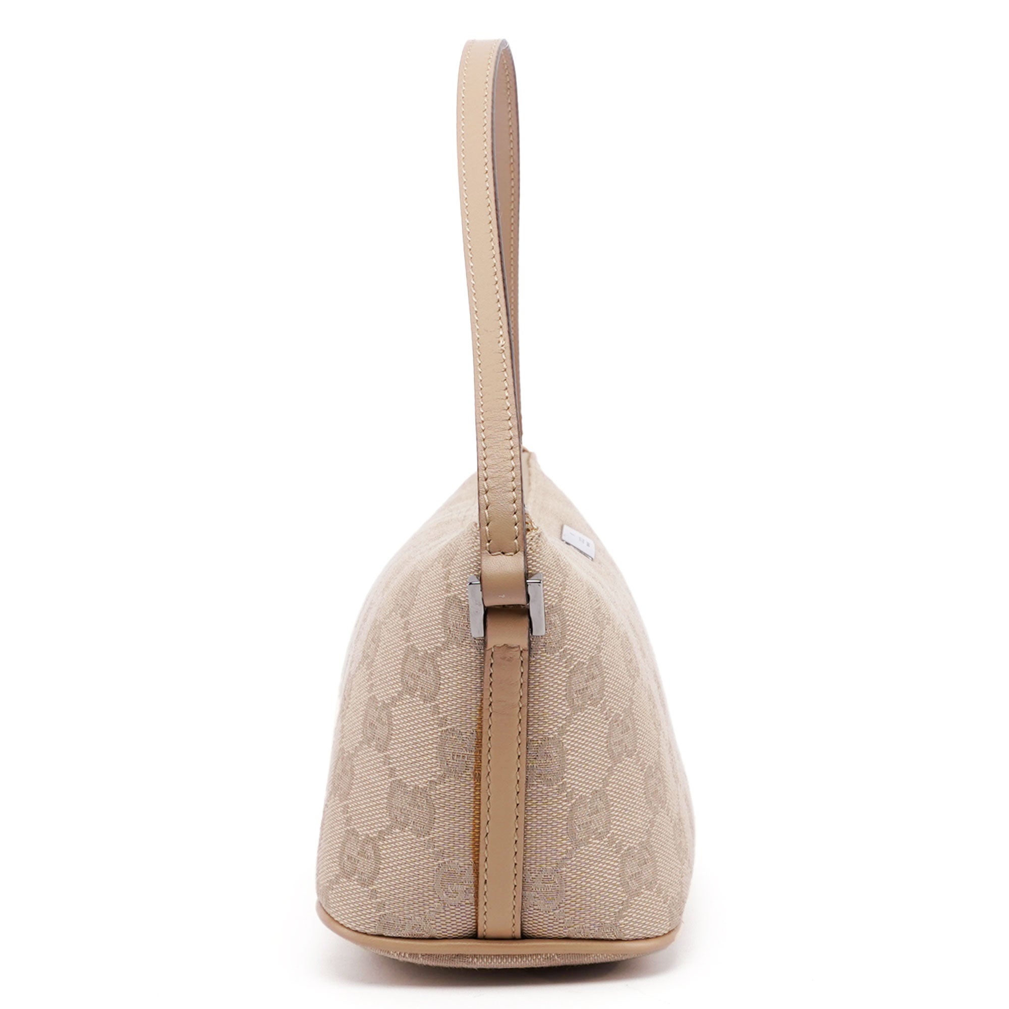 Gucci GG Boat Pochette en toile GG beige