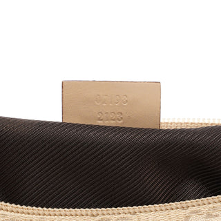 Gucci Beige GG Boat Pochette