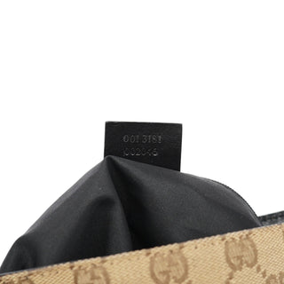 Gucci Beige GG Canvas Horsebit Shoulder Bag