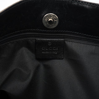 Gucci Beige GG Canvas Horsebit Shoulder Bag