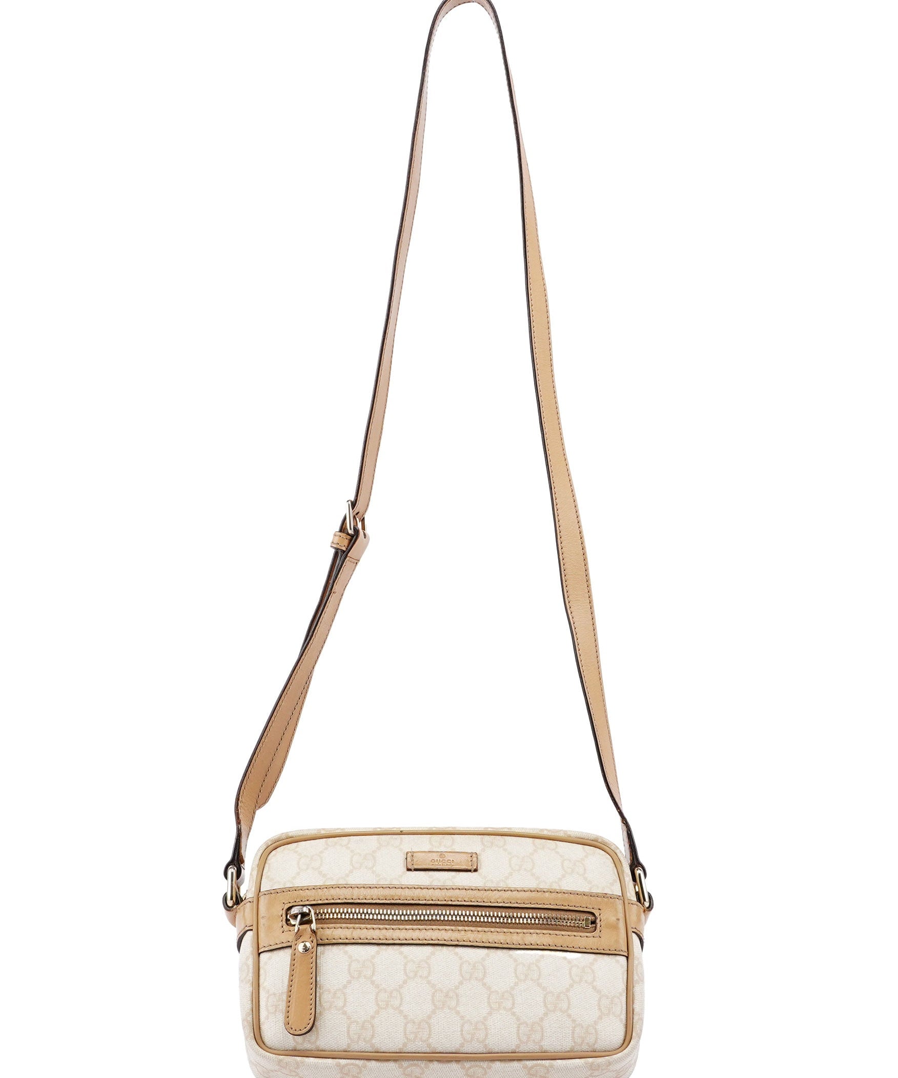 Gucci Beige GG Crossbody Bag