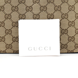 Gucci Beige GG Drawstring Shoulder Bag