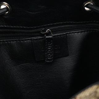 Gucci Beige GG Drawstring Shoulder Bag