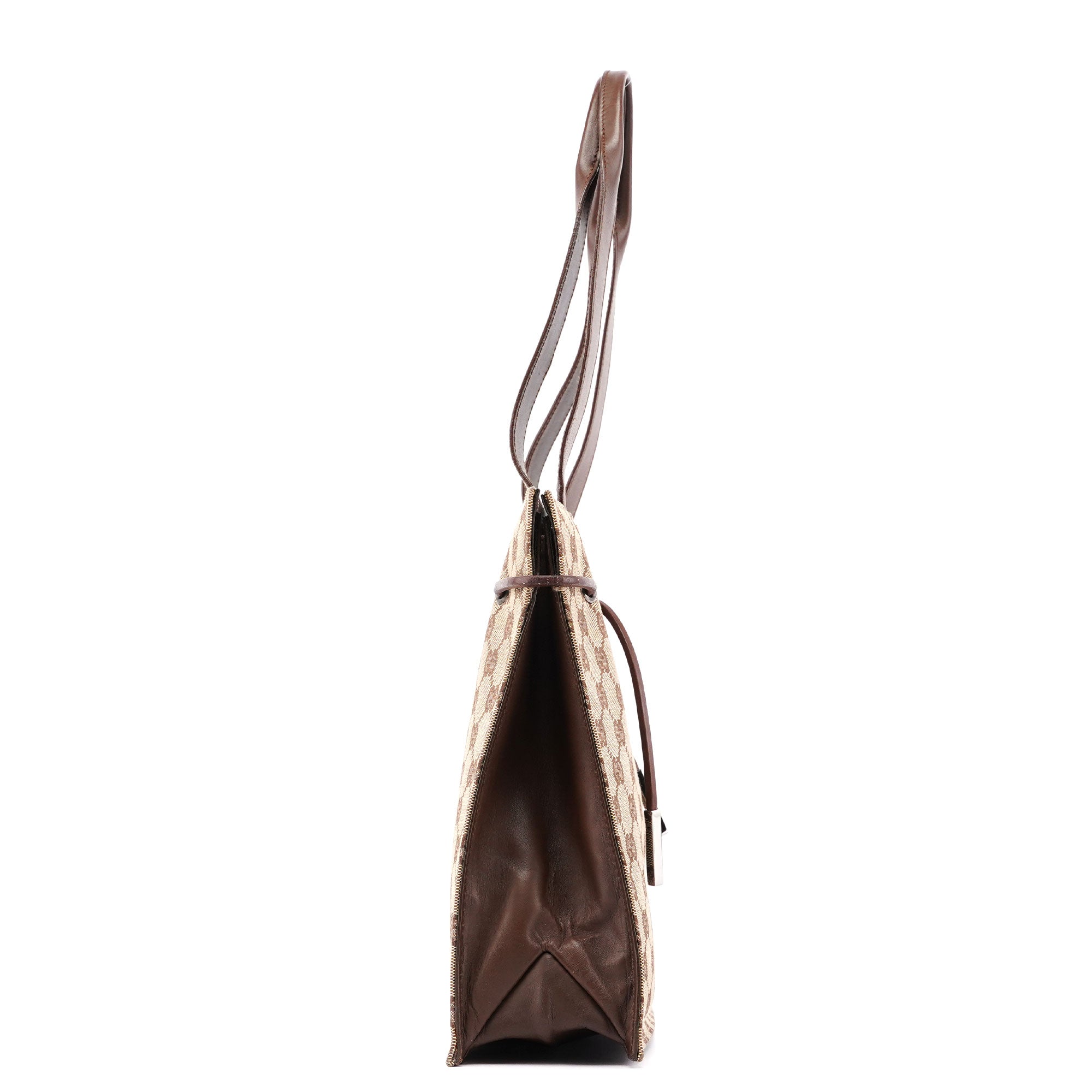 Gucci Beige GG Drawstring Tote