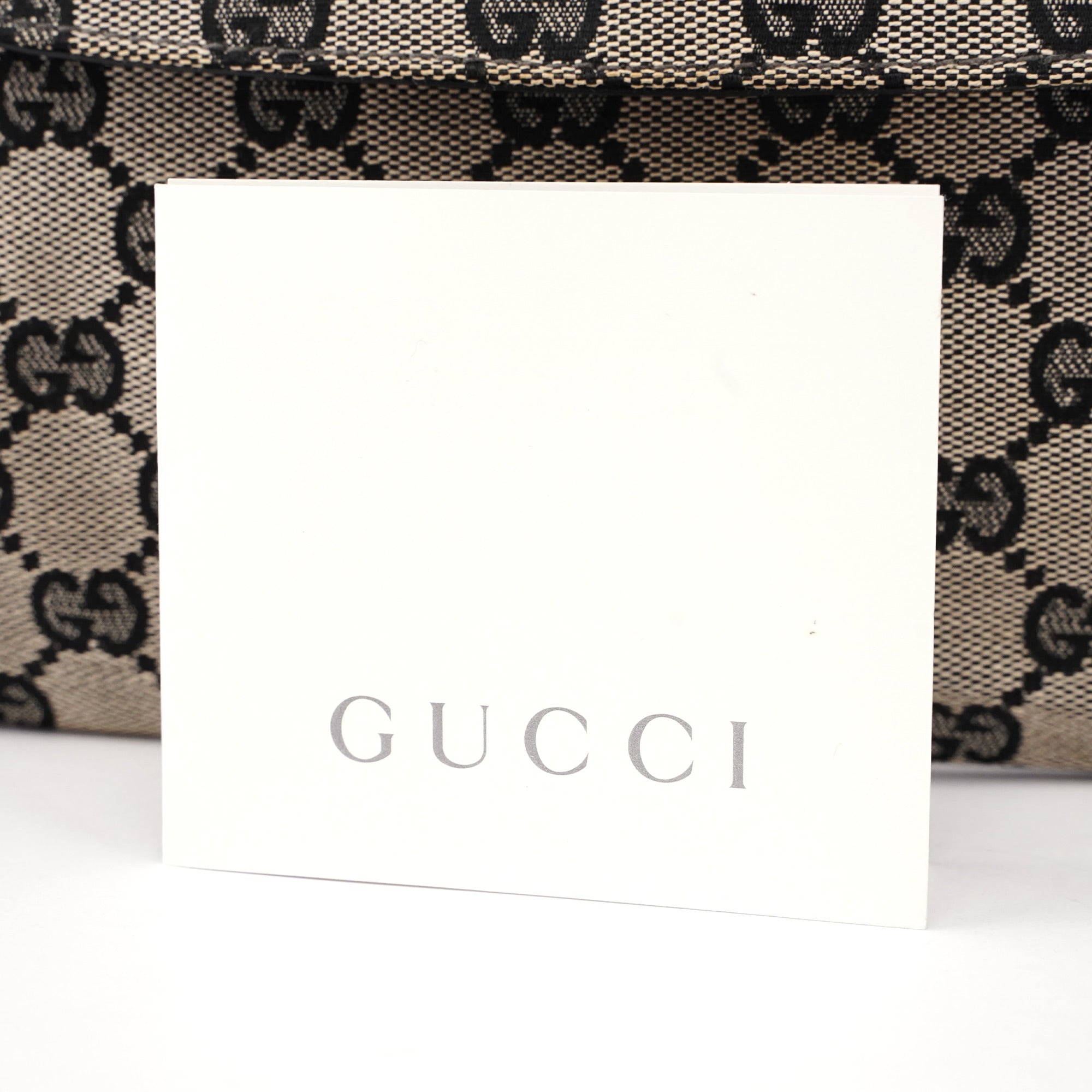 Gucci Beige GG Flap Plastic Chain Shoulder Bag