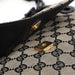 Gucci Beige GG Flap Plastic Chain Shoulder Bag