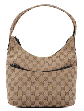 Gucci Beige GG Hobo Shoulder Bag