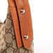 Gucci Beige GG Horsebit Hobo Shoulder Bag